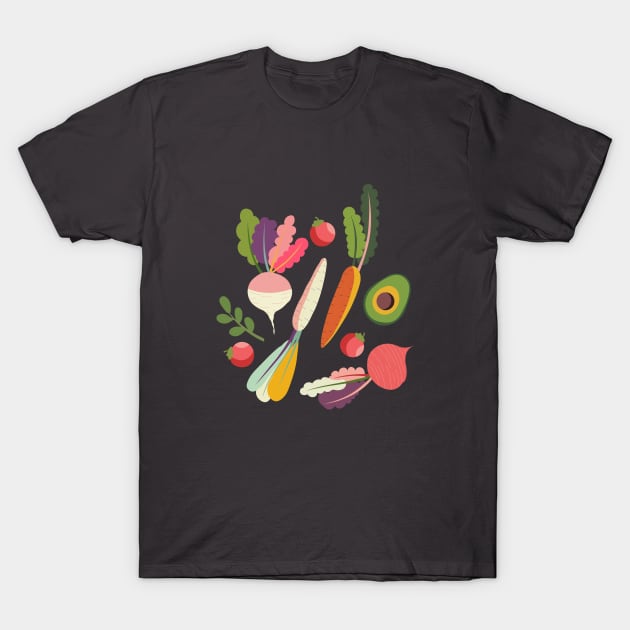 Healthy Food T-Shirt by novaya